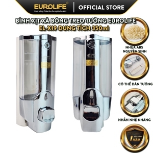 Bình nước rửa tay mạ Chrome Eurolife EL-X19