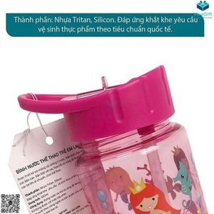 Bình nước uống thể thao trẻ em Lafonte 000808