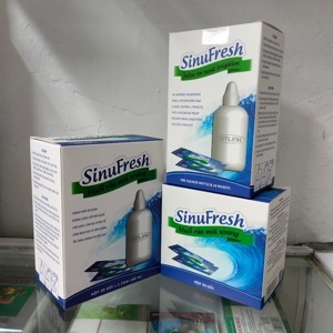 Bình rửa mũi SinuFresh kèm 30 muối