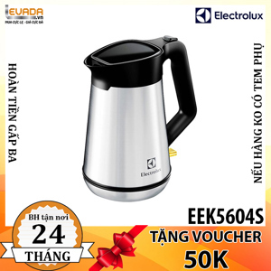 Bình siêu tốc Electrolux EEK5604S - 1.5 lít, 2400W