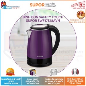 Bình siêu tốc Supor SWF17S18AVN