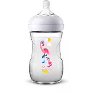 Bình Sữa Avent 260ml Flamingo