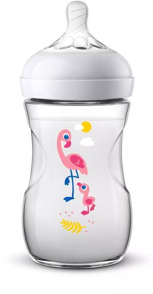 Bình Sữa Avent 260ml Flamingo