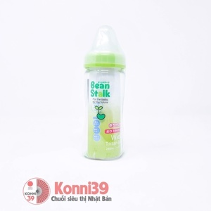 Bình sữa Bean Stalk Nhật Bản cổ rộng 240ml