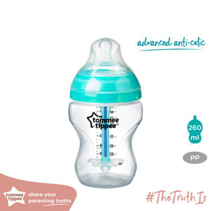 Bình sữa chống đầy hơi Tommee Tippee Advanced Anti-Colic - 260ml, 1 bình