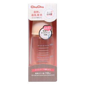 Bình sữa thủy tinh Chuchu Baby 150ml