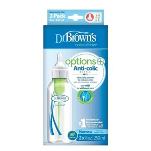 Bình sữa cổ hẹp Dr Brown's Options - 250ml