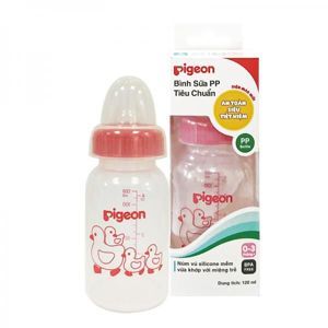 Bình sữa cổ hẹp Pigeon 120ml