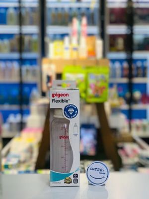 Bình sữa cổ hẹp PP Streamline Pigeon màu hồng - 250ml