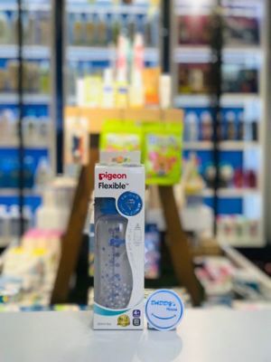 Bình sữa cổ hẹp PP Streamline Pigeon màu hồng - 250ml