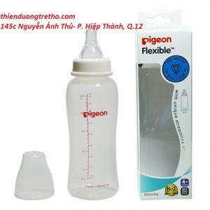 Bình sữa cổ hẹp PP Streamline Pigeon màu hồng - 250ml