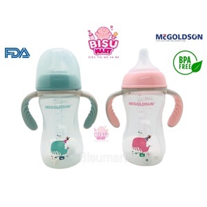 Bình sữa cổ rộng MCGoldson PP 300ml