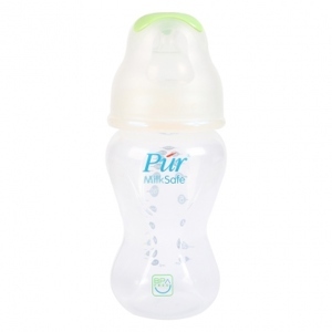 Bình sữa cổ rộng Milk Safe Pur PUR9812 - 250ml