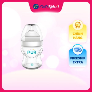 Bình sữa cổ rộng Milk Safe Pur PUR9811 - 150ml