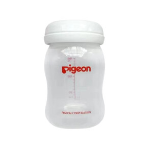 Bình sữa cổ rộng nhựa PP Pigeon 160ml