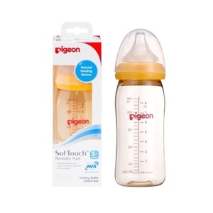 Bình sữa cổ rộng PPSU Pigeon GCPG010081 - 240ml