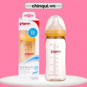Bình sữa cổ rộng PPSU Pigeon GCPG010081 - 240ml