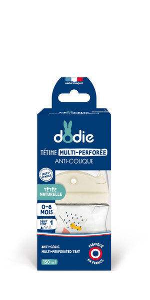 Bình sữa đa tốc độ Dodie 150ml
