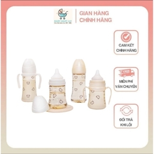 Bình sữa Grosmimi PPSU Dotgom 300ml