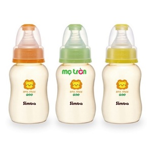 Bình sữa hồ lô nhựa Pes Simba S6821 - 150ml