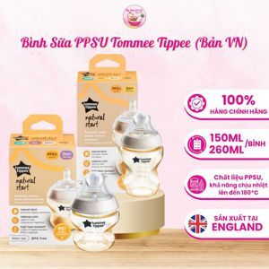 Bình sữa Nano Silver Việt Nam cổ rộng 260ml