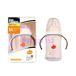 Bình sữa Nano Wesser 180ml