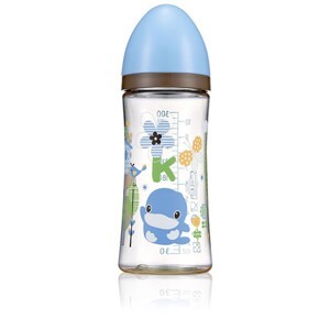 Bình Sữa Nhựa PES Cổ Rộng Kuku KU5853A - 300 ml