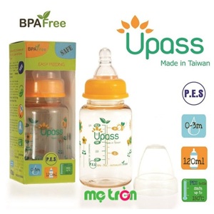 Bình sữa nhựa PES Upass UP02401CC 120ml