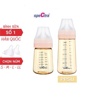 Bình sữa nhựa PPSU Spectra 260ml