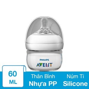 Bình sữa Philips Avent mô phỏng tự nhiên SCF039/17 60ml