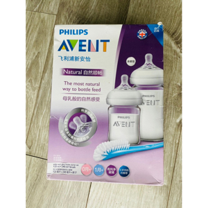 Bình sữa Philips Avent Natural thủy tinh 8oz 240ml