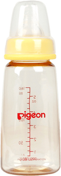 Bình sữa Pigeon nhựa PPSU cổ hẹp 160ml Vàng