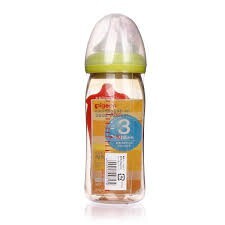 Bình sữa Pigeon nội địa Nhật 240ml cổ rộng