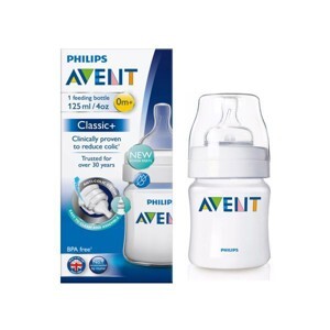 Bình sữa PP Philips Avent 125ml đơn-SCF560/17