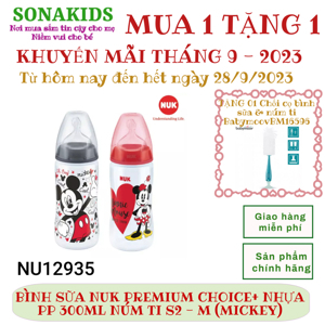 Bình sữa PP Nuk Mickey NU12935 - 300ml