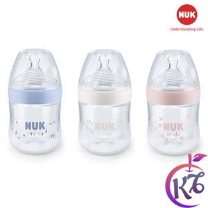 Bình sữa PP Nuk Nature Sense núm silicone S1-M NU21497 - 150ml