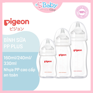 Bình sữa PP Plus Pigeon GCPG010099 - 160ml