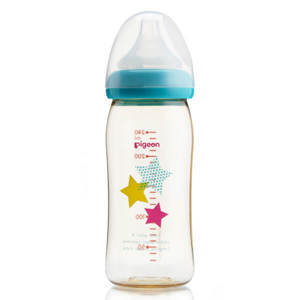 Bình sữa PPSU Plus Pigeon Ngôi Sao 240ml