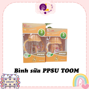 Bình sữa PPSU Toom 180ml