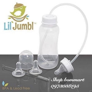 Bình sữa rảnh tay Lil Jumbl Mỹ