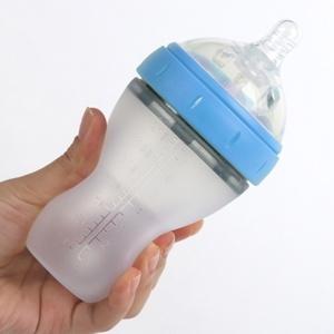 Bình sữa silicone Gluck Baby kim cương MMD 240ml