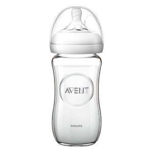 Bình sữa thủy tinh Philips Avent Natural SCF673/13 240ml