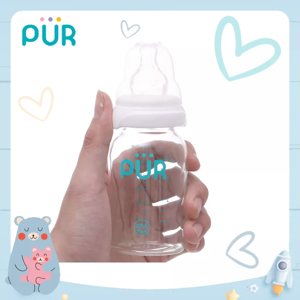 Bình sữa thủy tinh PUR 240ml PUR1203