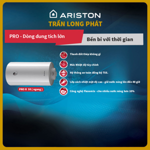 Bình nóng lạnh Ariston PRO R 50H - 50L