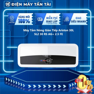 Bình nóng lạnh Ariston Slim2 30RS AG - 30L