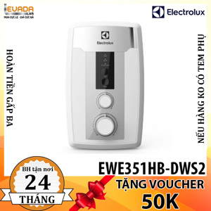 Bình nóng lạnh Electrolux EWE351HB-DWS2 - 3500W