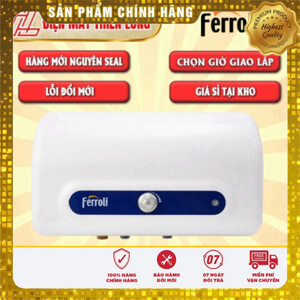 Bình nóng lạnh gián tiếp Ferroli QQ EVO TE - 20 lít, 2500W, chống giật