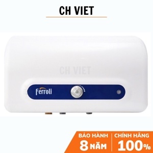 Bình nóng lạnh gián tiếp Ferroli QQ EVO TE - 15 lít, 2500W, chống giật