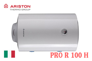 Bình nóng lạnh gián tiếp Ariston Pro R 100 H - 100 lít, 2500W, bình ngang