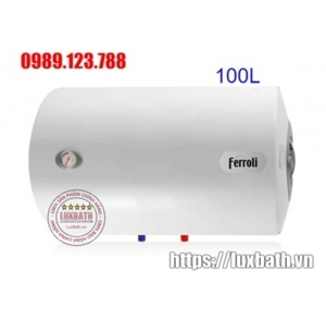 Bình nóng lạnh gián tiếp Ferroli Aqua store E - 100 lít, ngang